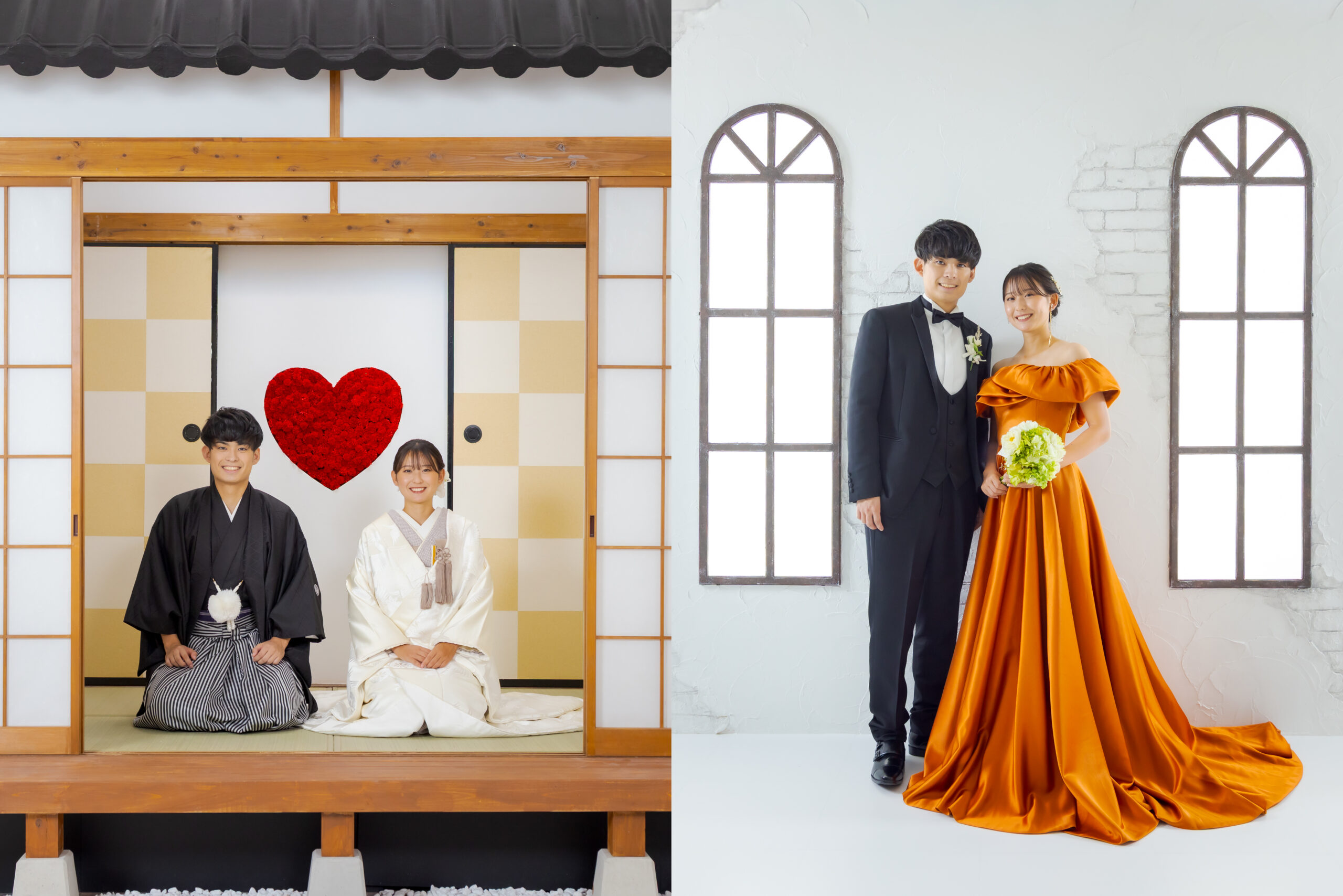 和装＆洋装スタジオ撮影